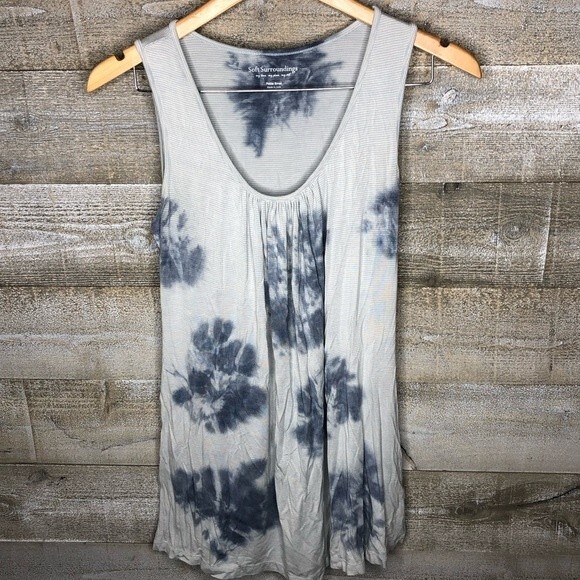 Soft Surroundings small petite tie dye petite small tunic - Picture 1 of 3